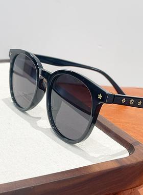 圆框新款防紫外线TR90女士简约