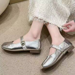 LL5513新款 韩版 方头软底软面豆豆鞋 淘女郎demi专享