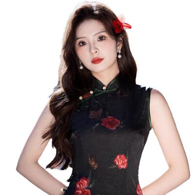 曼玉日常年连衣裙新中式改良少女