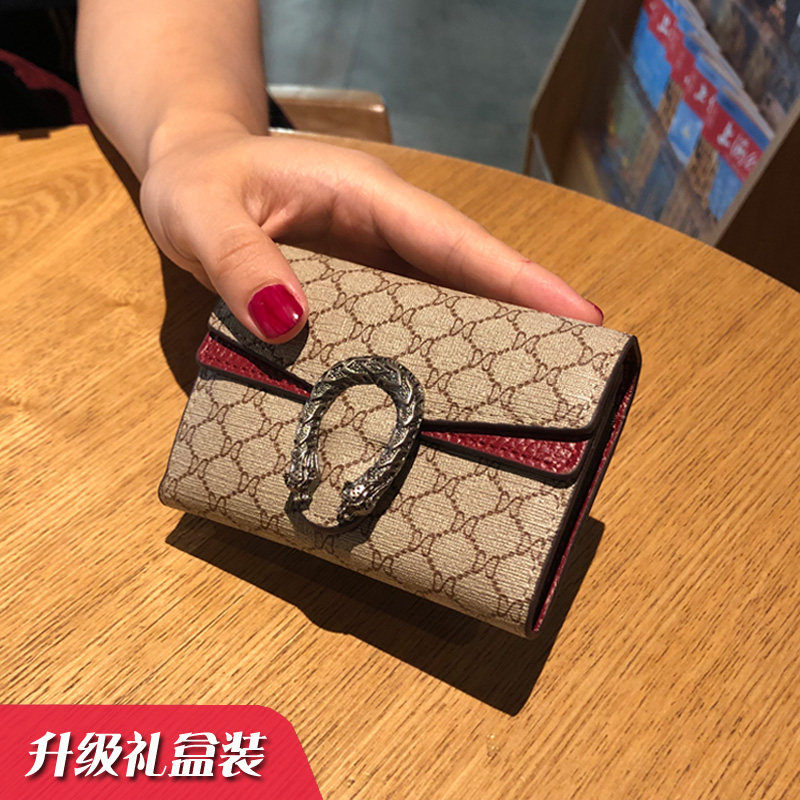 2019新款卡包女式欧美ins多卡位短款卡片包卡套大容量小巧名片夹