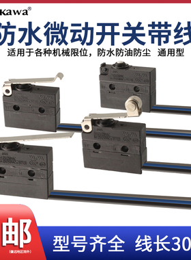 源头厂家G905防水限位微动开关行程2/3线电梯抱闸检测机械配件5A