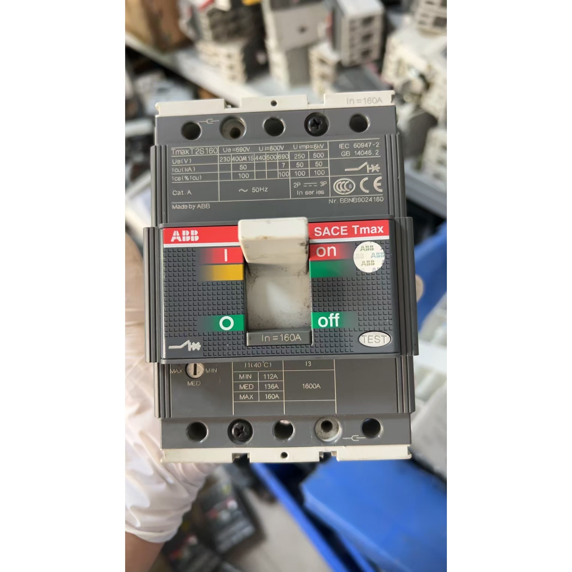 (议价)ABB T2S160断路器.询价