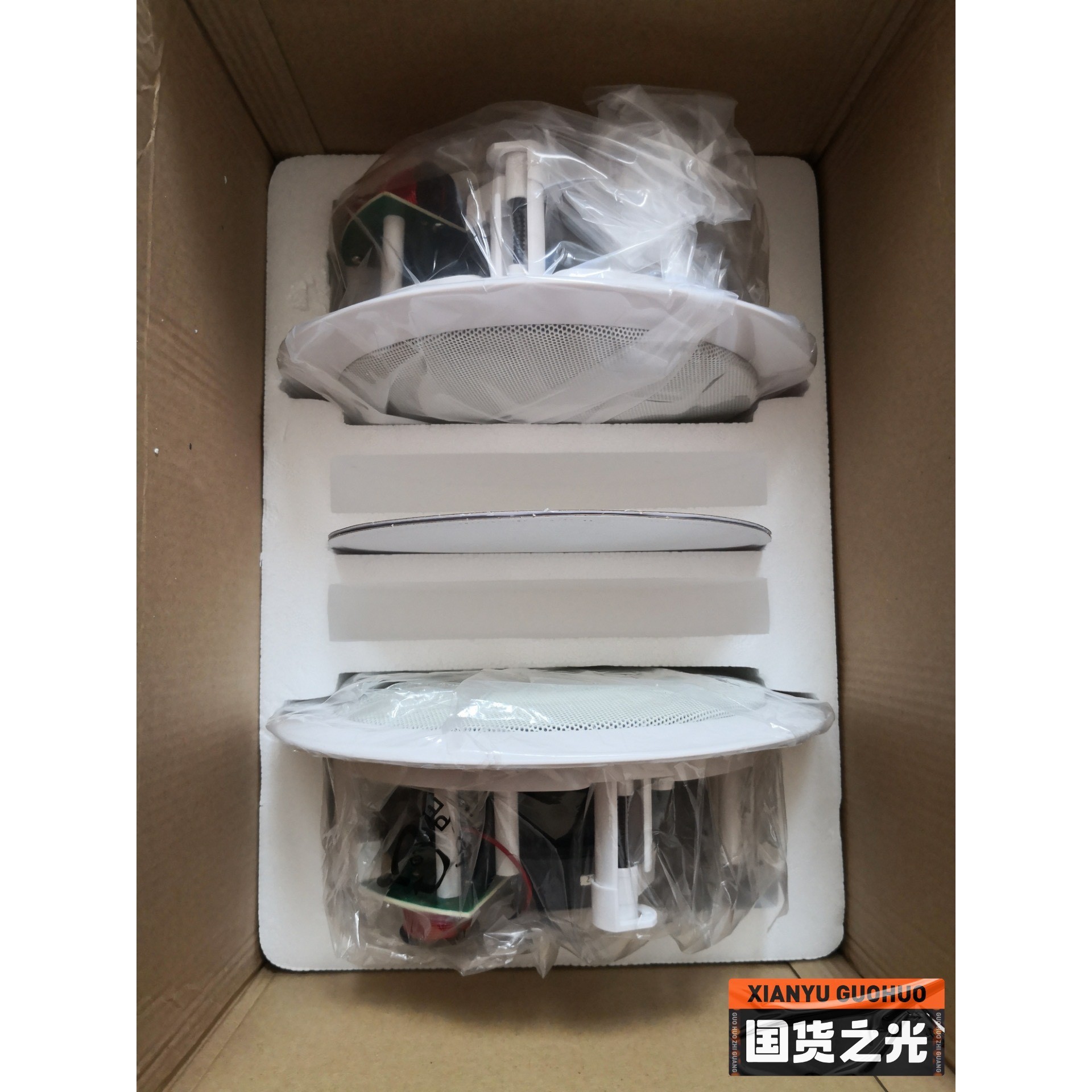 (议价)Uiot超级智慧家配套泊声背景音乐5108高低音同轴喇叭2个询
