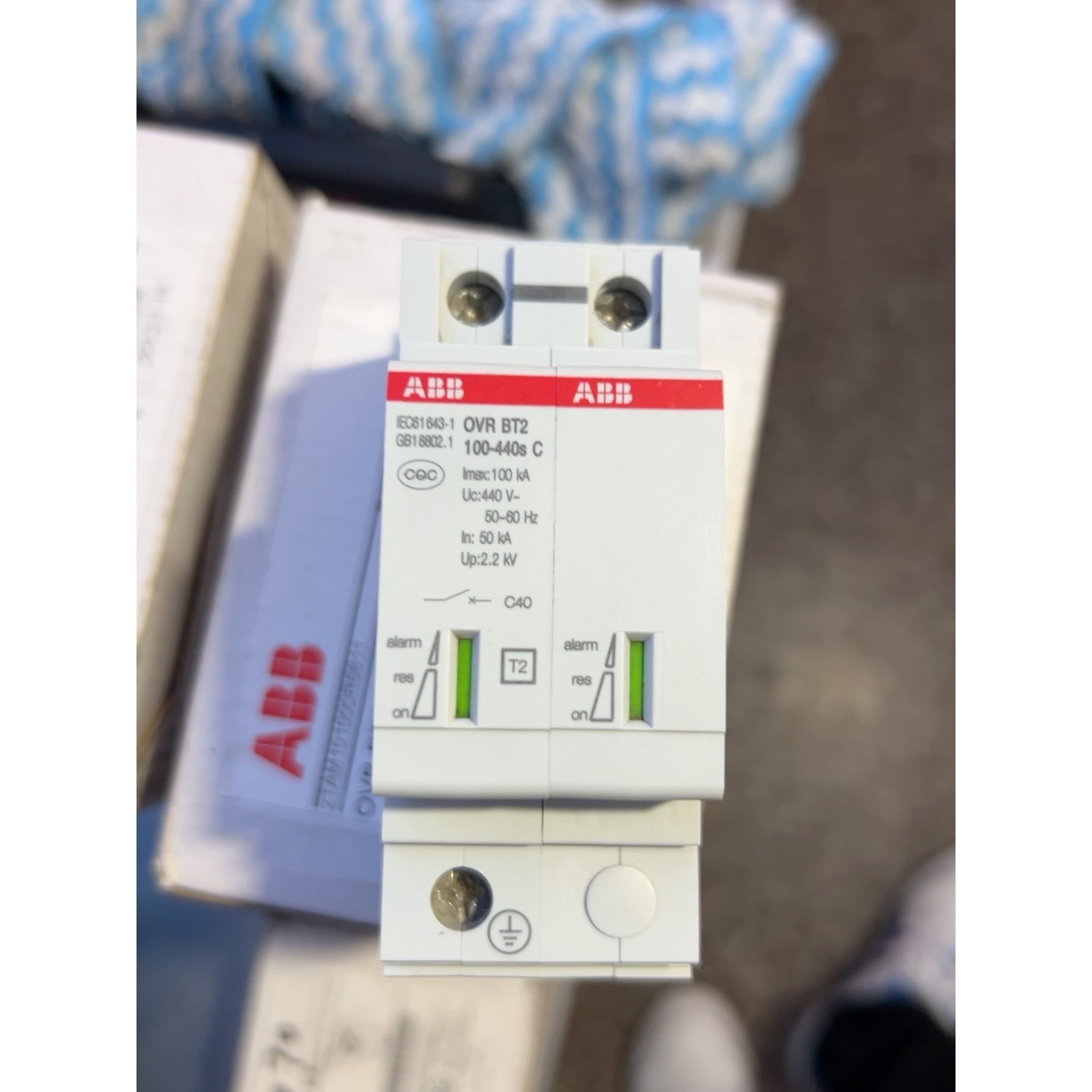 (议价)库存原包装 ABB浪涌保护器OVR BT2,100一440s询价