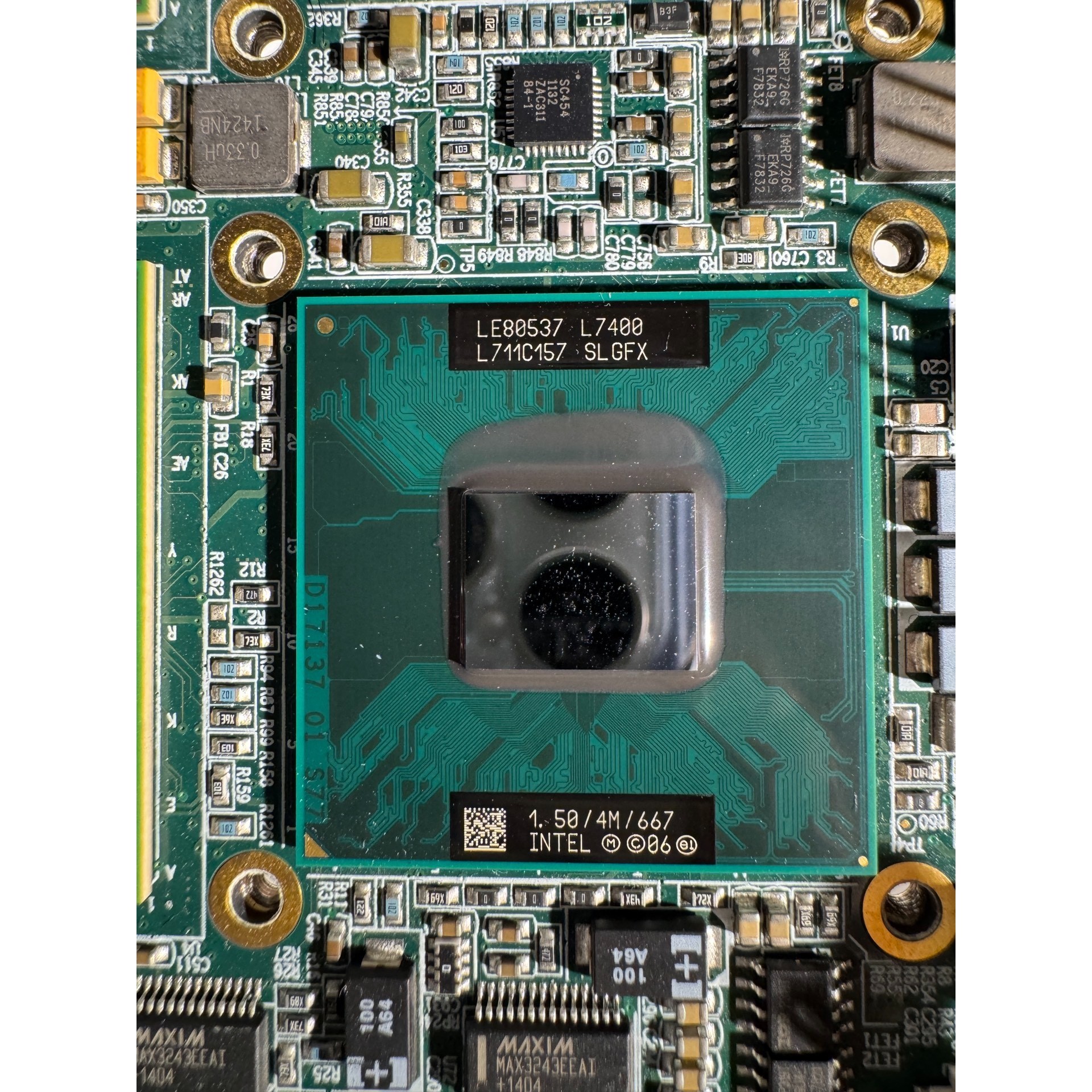 (议价)intel L7400 CPU SLGFX询价