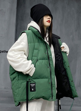 白鸭羽绒马甲女款2026新款秋冬季小个子外穿无袖坎肩洋气背心马夹