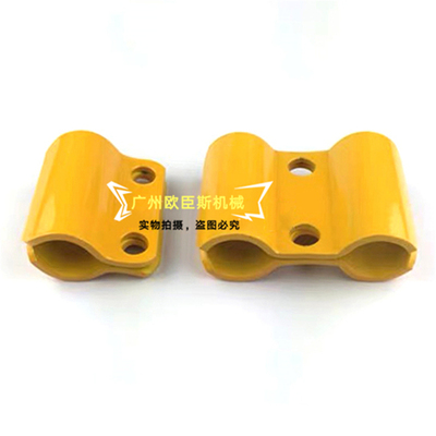 凯斯挖掘机 住友SH200 210A5 240 -5 B 大臂油管夹铁管卡子管夹子
