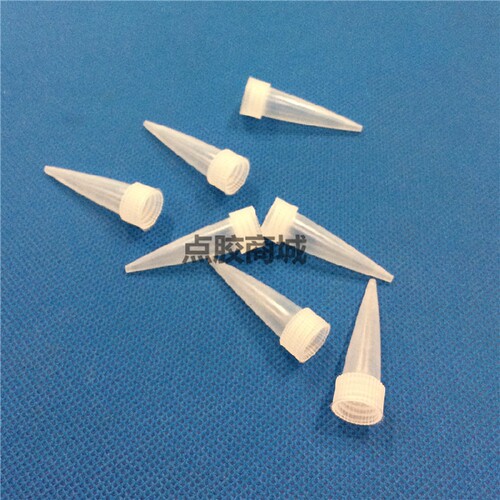 硅橡胶牙膏状胶水专用针头 塑料针头 点胶针头 牙膏胶水针头