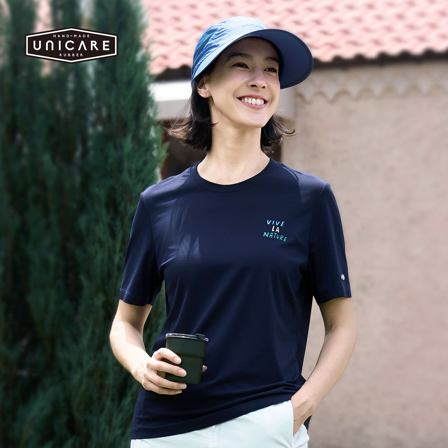 UNICARE联名系列凉感速干简约T恤女舒适运动休闲户外短袖2026新品图片