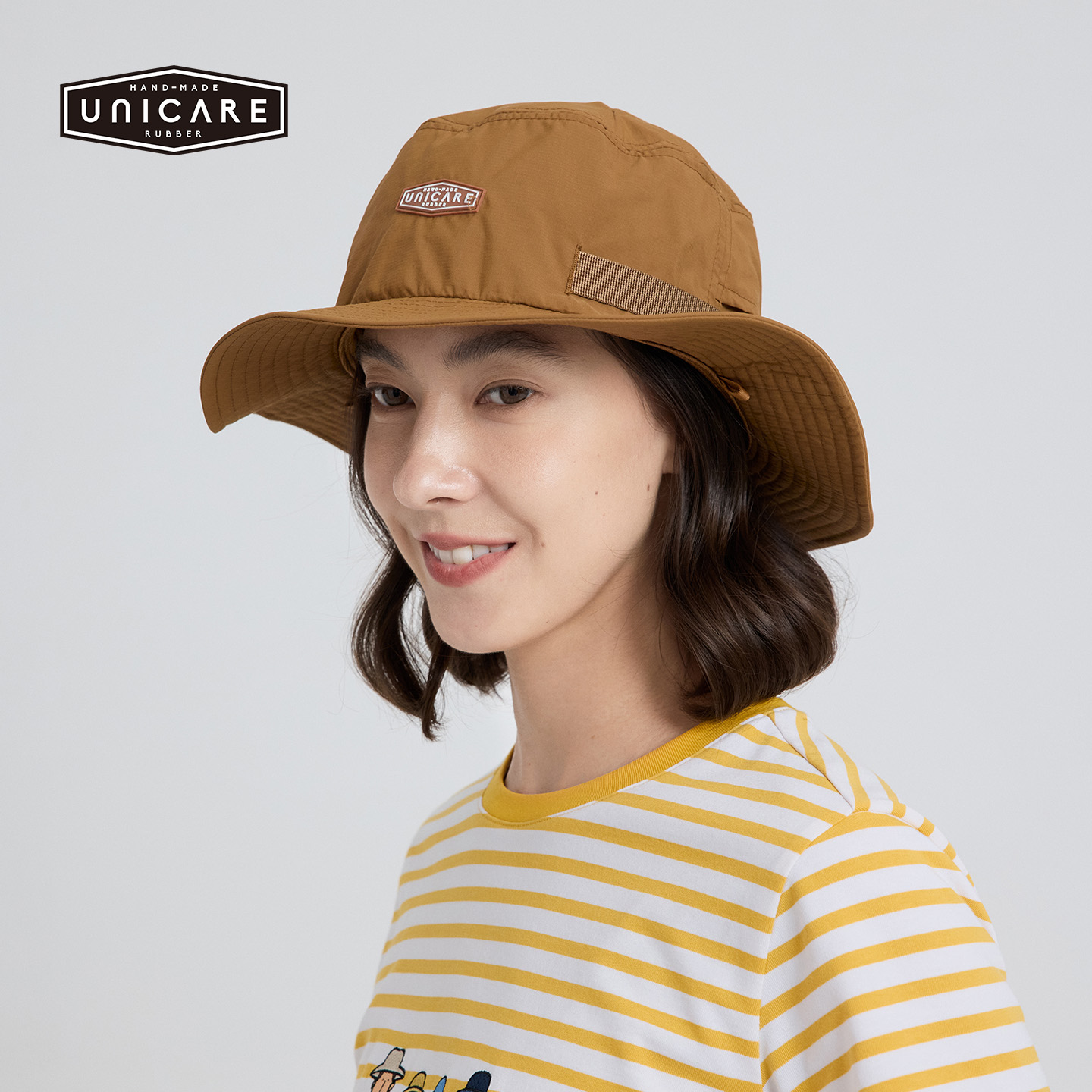 UNICARE帽子户外登山旅行防晒遮阳轻量渔夫太阳帽 2026新品