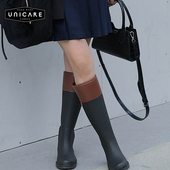 欧美风骑士靴 防水防滑 2026 高筒女靴 UNICARE时尚