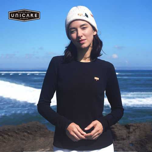 UNICARE羊绒高弹长袖T恤女款打底衫 贴身舒适户外透气上衣 2026新