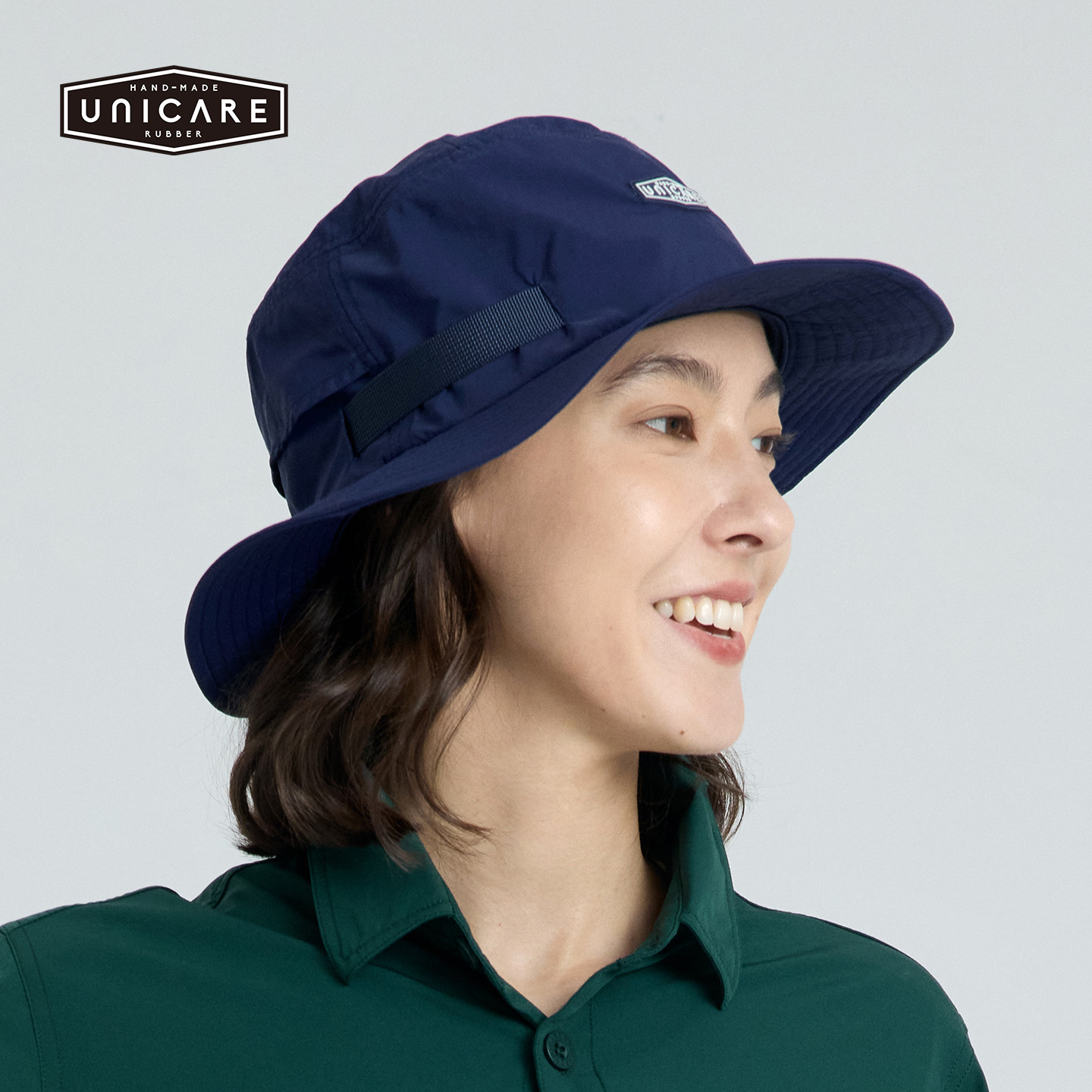 UNICARE帽子户外登山旅行防晒遮阳轻量渔夫太阳帽 2026新品