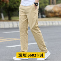 Summer Men's Cotton Casual Loose Straight Pants thumbnail 7