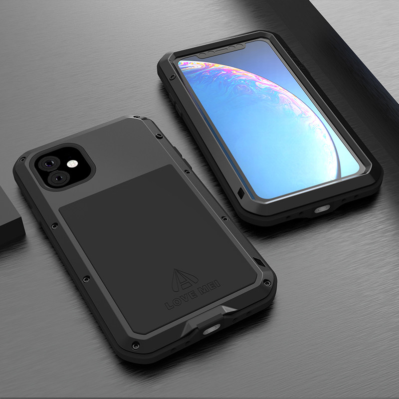LOVE MEI适用苹果iPhone11手机壳金属苹果11摄像头全包防摔保护套