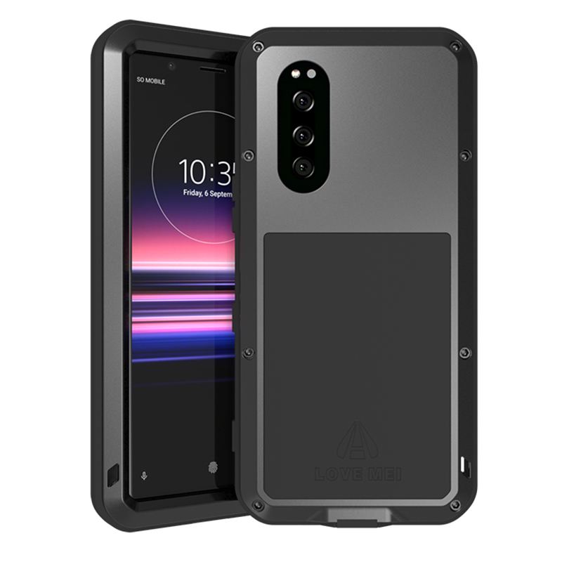 索尼三防金属风全包边保护套硅胶