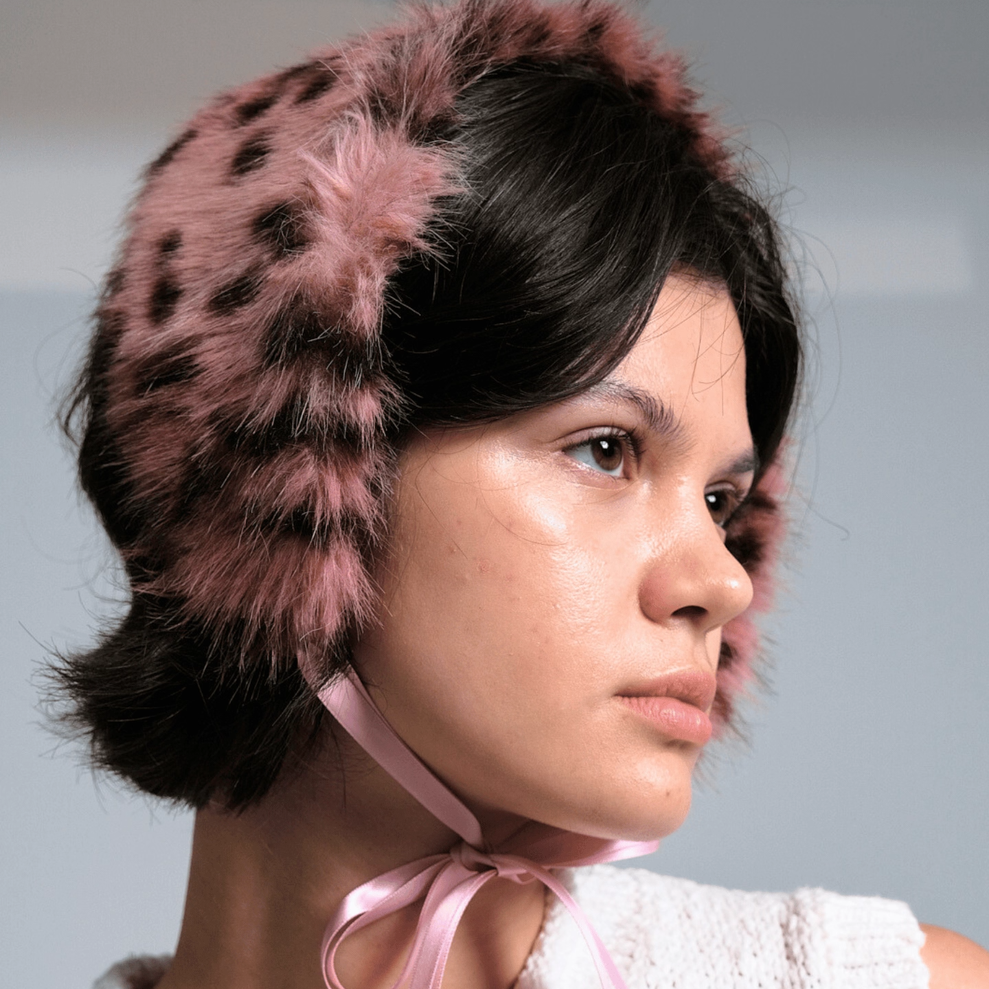 MereMiemie毛绒假领耳罩