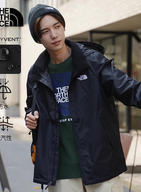 2024春季新款TheNorthFace北面冲锋衣男防水可加内胆夹克外套88FR