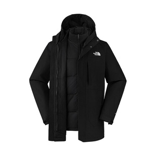 TheNorthFace北面2025秋冬新款三合一冲锋衣户外防风保暖鹅绒内胆