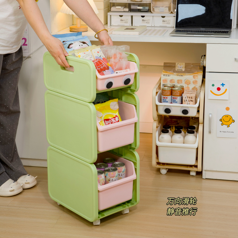 塑料通用撞色书包置物架学生工位