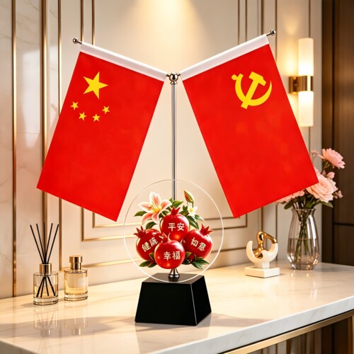 新家玄关装饰高级感平安健康摆件