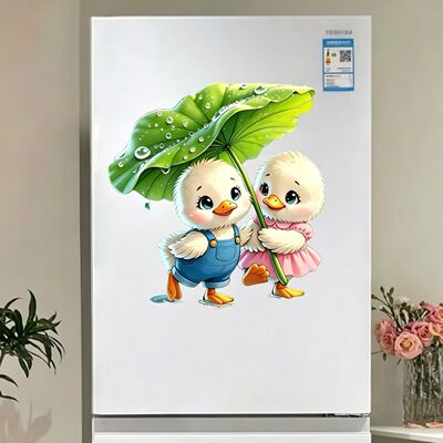 治愈系鸭子贴纸可爱卡通