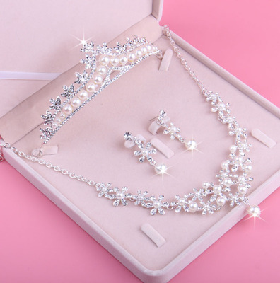 新娘项链韩式婚纱礼服珍珠饰品