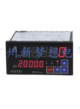 YOTO北崎DE4-PAA/PDA/PAV/PDV智能数显电子交流直流电压表电流表