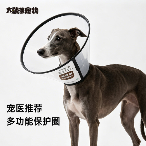 加长加深宠物项圈伊丽莎白圈头套