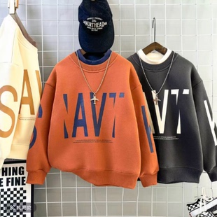 一号童品社 A2129儿童加绒卫衣【D32】