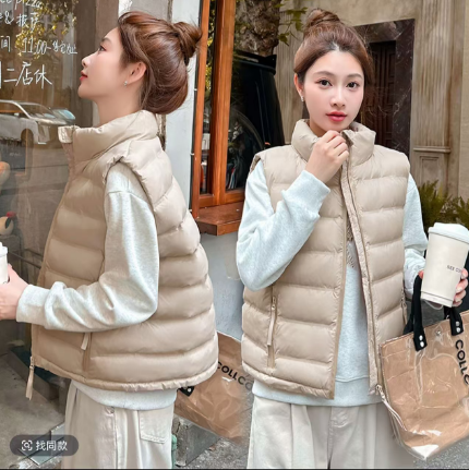 一号童品社 新款排骨棉马甲女【Q99】