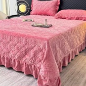 CG27 一号童品社 牛奶绒床盖2.2成2.4