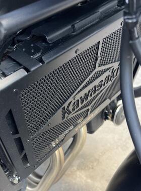 适用川崎小火神650 VULCANS 650 15-23年改装不锈钢水箱网保护罩