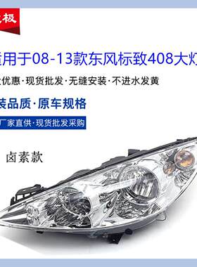 适用于东风大灯总成款标志前