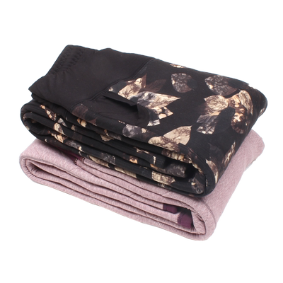 中老年显瘦加肥三层外穿驼绒棉裤