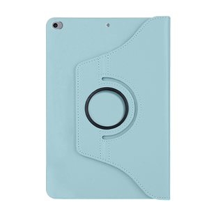 适用iPad6/5平板保护套ipad2018/2017新款荔枝纹旋转第五/六代皮套第5/6代壳A1954横竖A1893支撑A1823/A1822