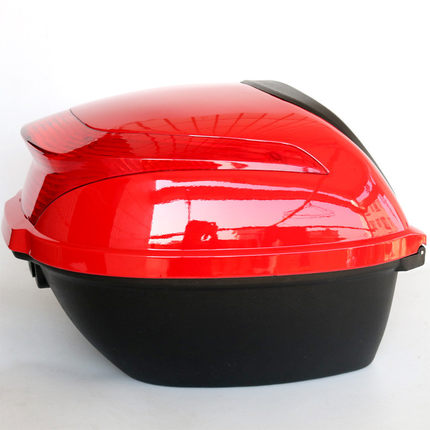 摩托车尾箱后备箱 电动车尾箱 带底板 改良材质 工具箱