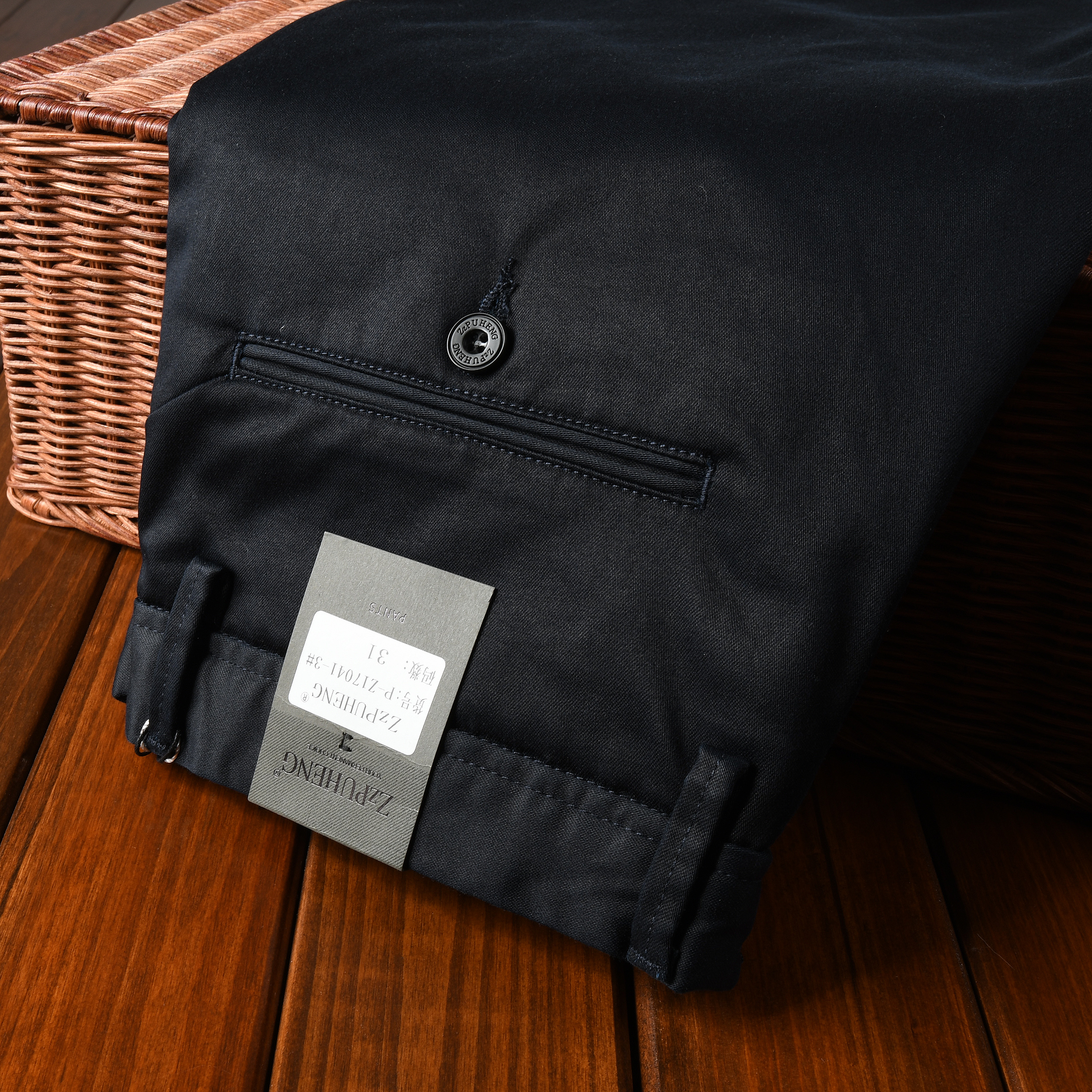 欧洲站外贸原单轻奢男士休闲裤