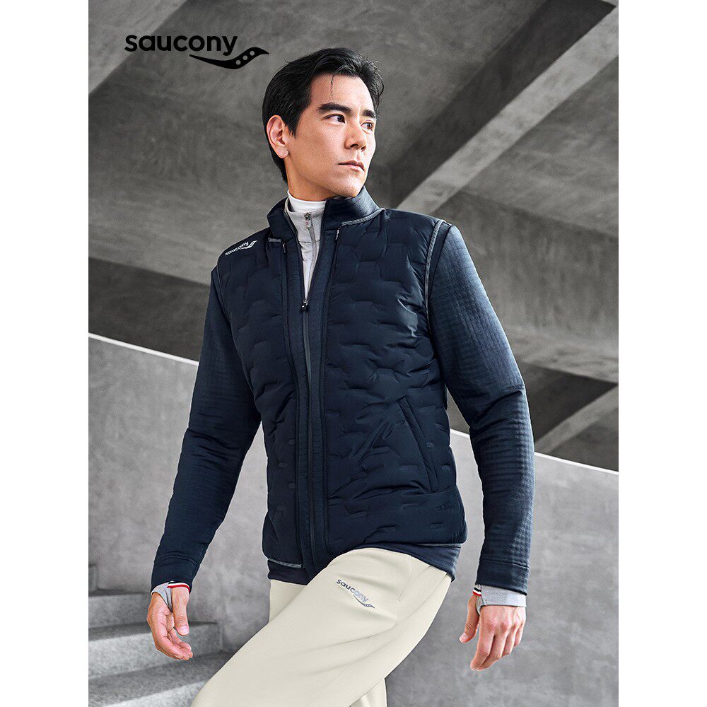 【彭于晏同款】索康尼Saucony男子运动户外休闲三合一外套,运动服/休闲服装,运动茄克/外套,淘宝优惠券,粉丝福利购,淘宝优惠卷