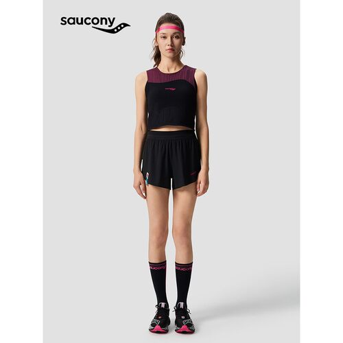 Saucony索康尼跑步艺术家26夏季女款紧身竞速跑步背心