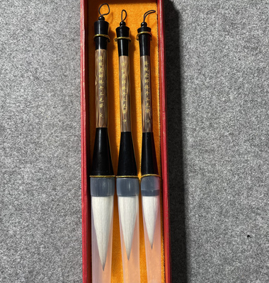 华夏三山草堂毛笔福字中号提斗