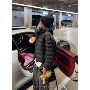 175高个子羽绒服女加长180短款2025新款加厚保暖175加长外套