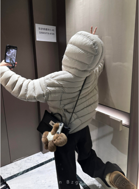 暴走高仙女高个子羽绒服女加长短款2025新款加厚保暖175加长外套