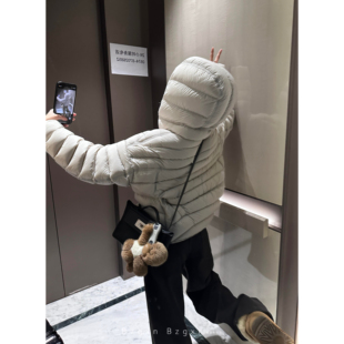 暴走高仙女高个子羽绒服女加长短款2025新款加厚保暖175加长外套