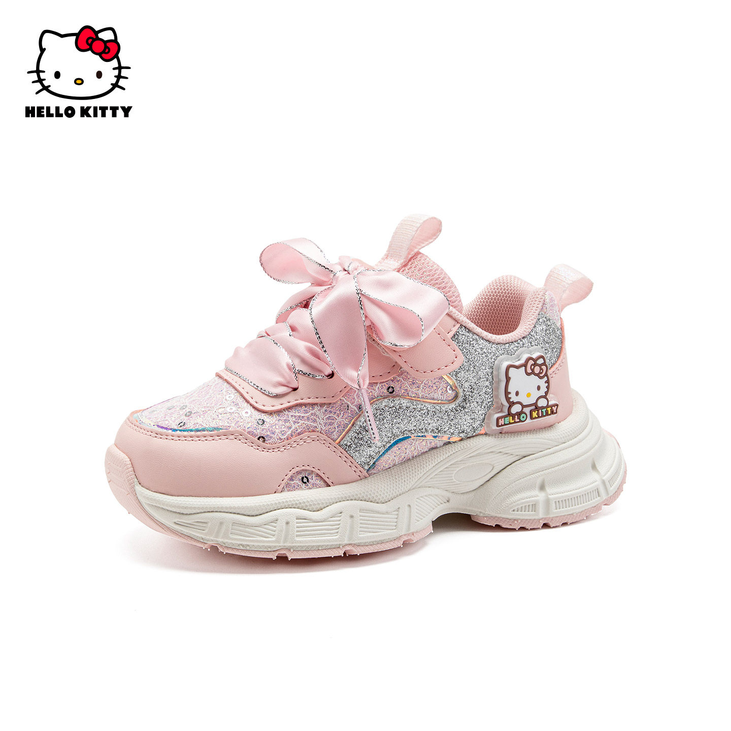 凯蒂猫女童鞋儿童运动鞋库洛米美乐蒂春季学生透气休闲旅游大耳狗