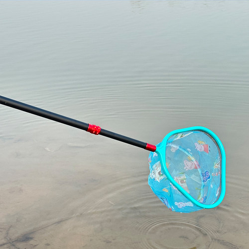 抄网儿童捞鱼网抄网捞鱼超硬捞鱼网兜儿童户外小鱼小虾捉蝴蝶