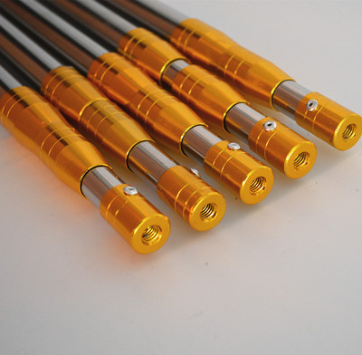 加粗加厚钓鱼不锈钢伸缩抄网杆