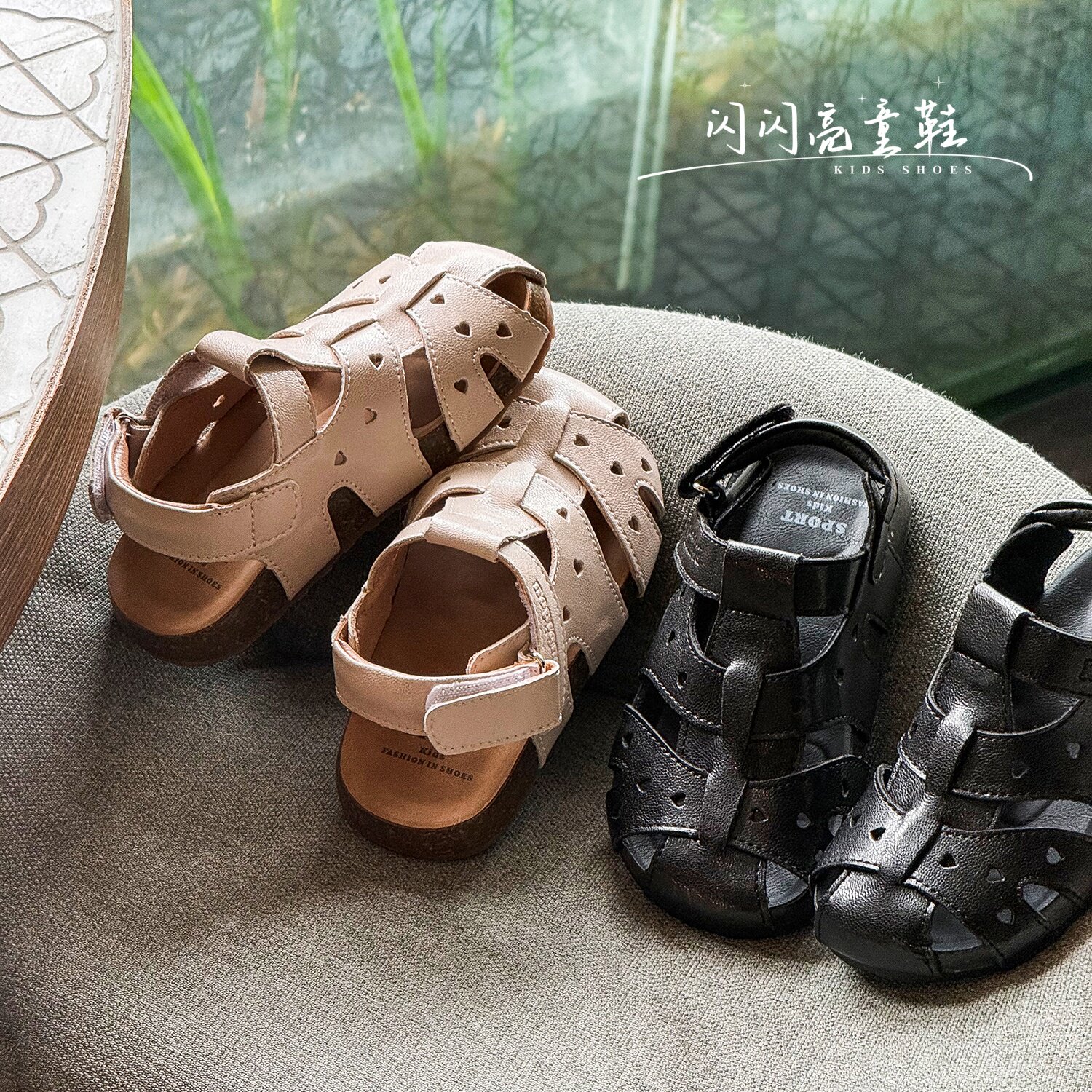 2026夏季新款韩版女童包头凉鞋1-3-6岁女孩休闲凉鞋小童软底凉鞋2