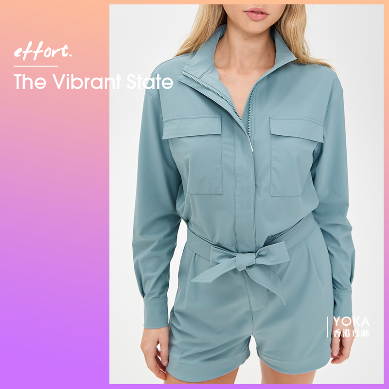 Phoenix Romper Flap breast pockets