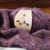 七彩云驼羊驼绒马海毛毛线手工编织diy毛衣帽子围巾线披肩材料包